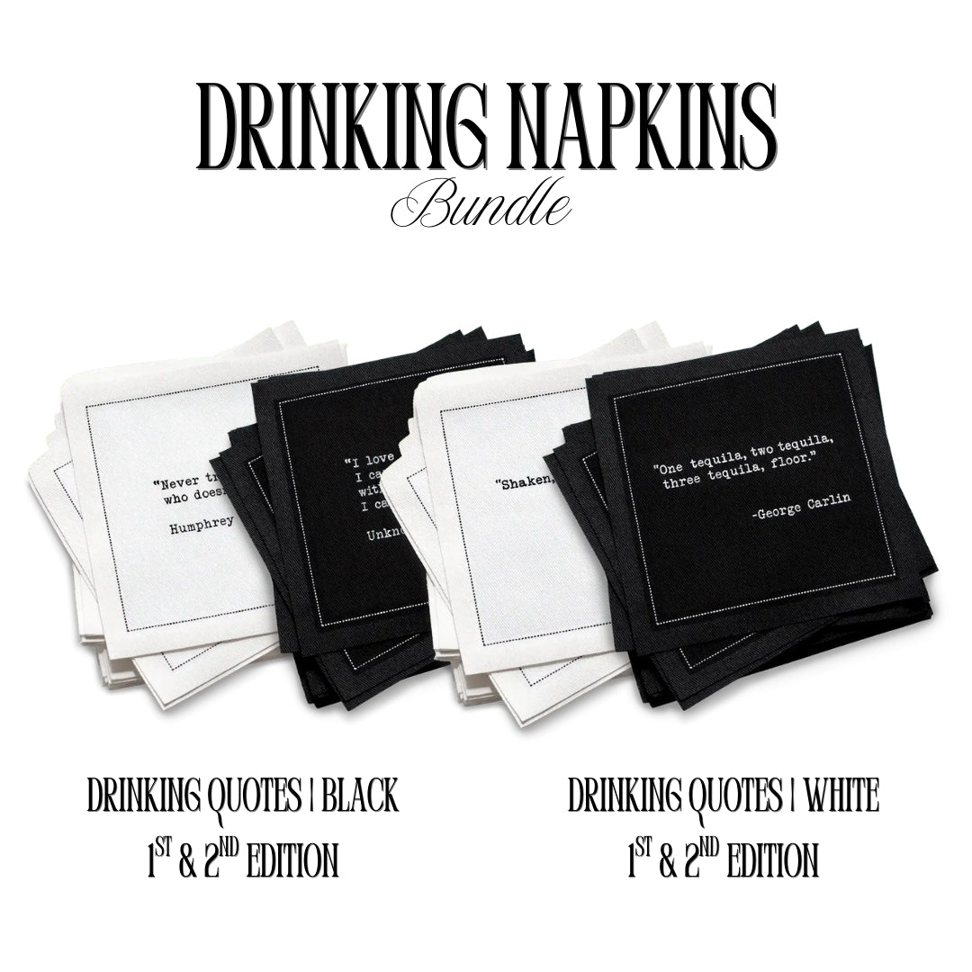 Drinking Napkins Bundle