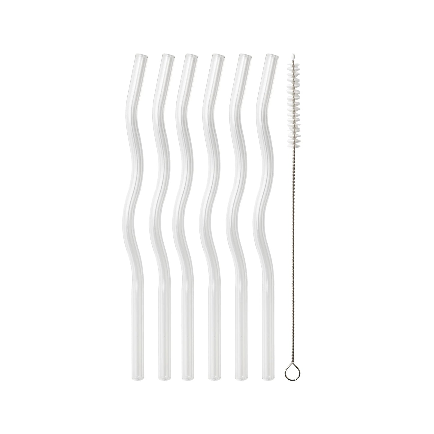 South Beach Glass Straws - Five Star Napkins