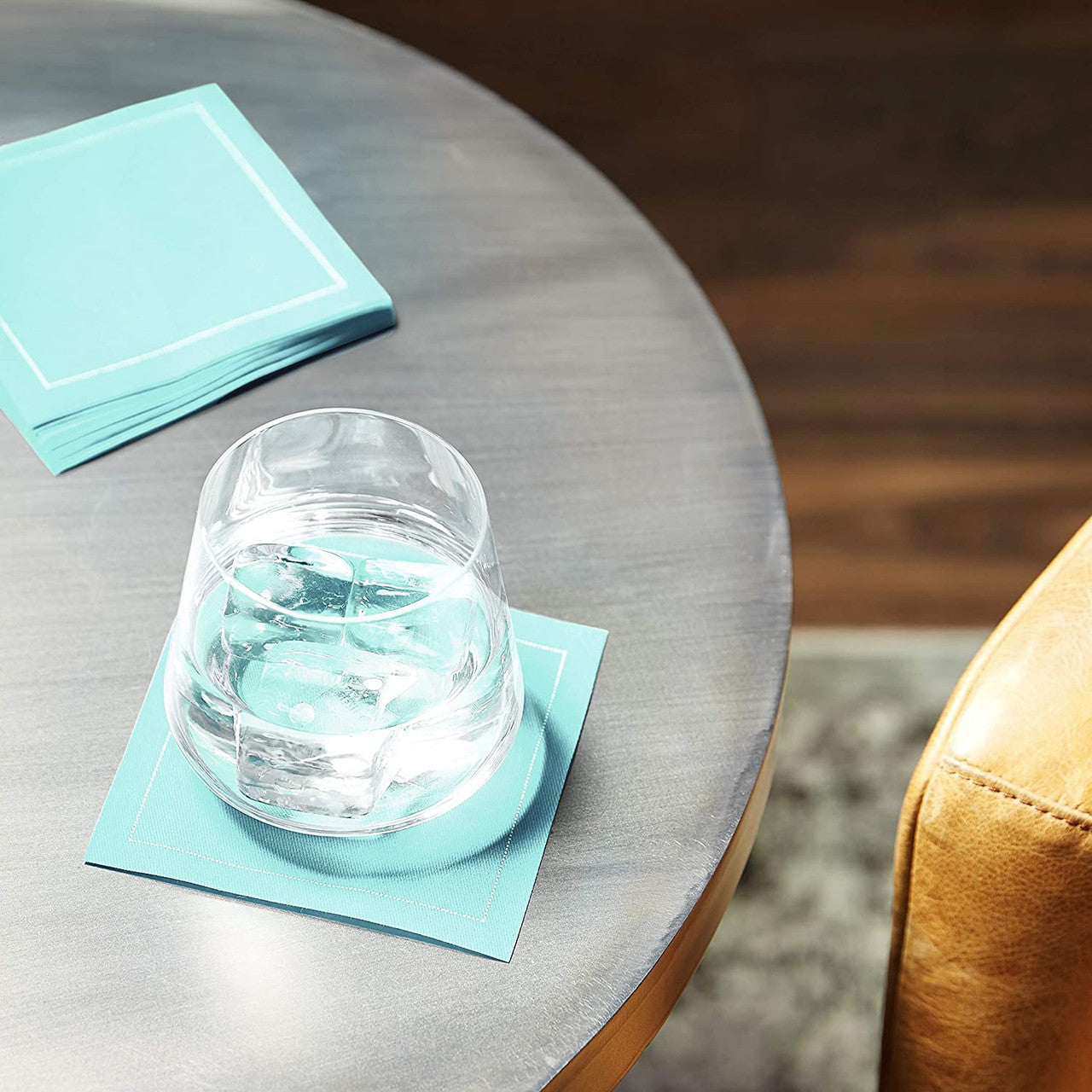 Cotton Cocktail Napkin - Sea Glass