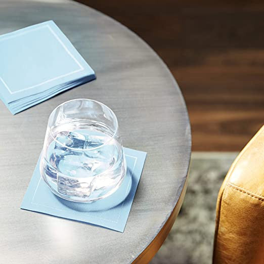 Cotton Cocktail Napkin - Sky Blue