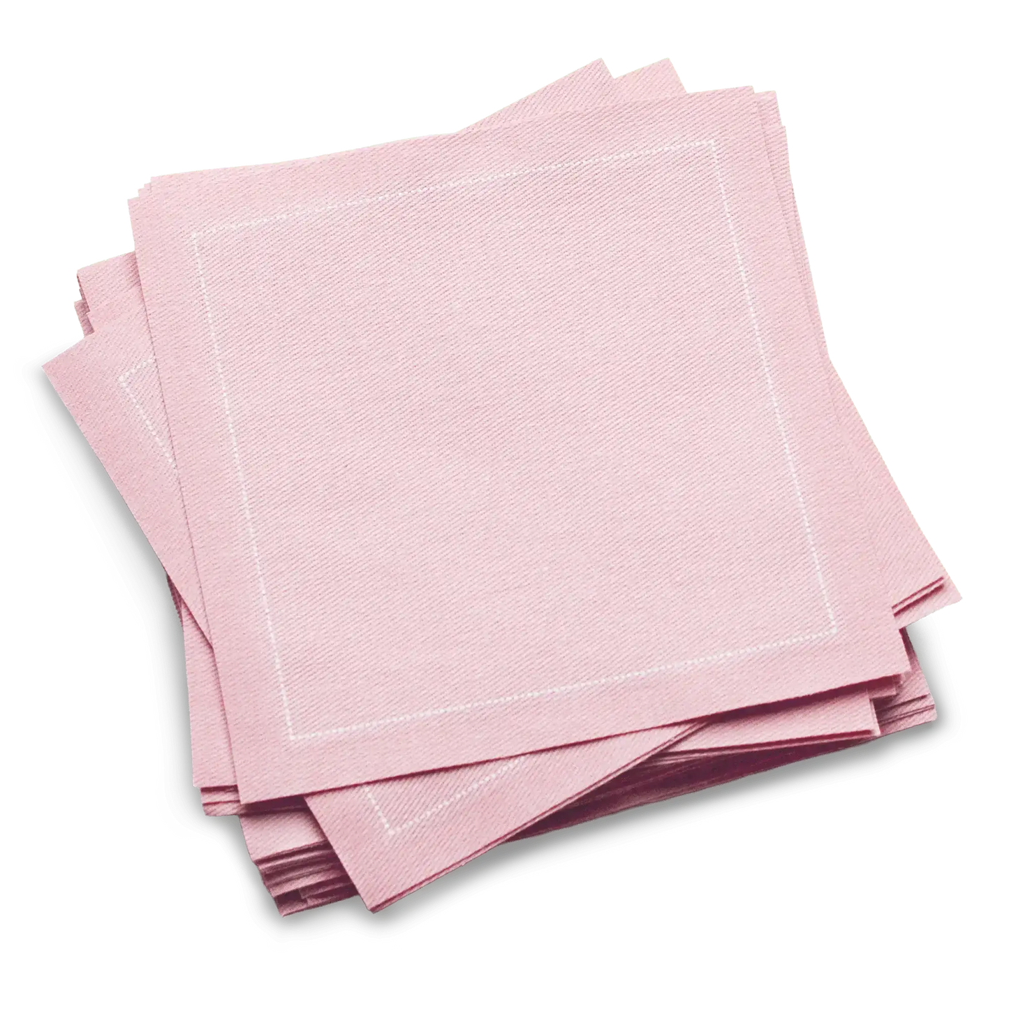 Cotton Cocktail Napkins - Blush - Five Star Napkins