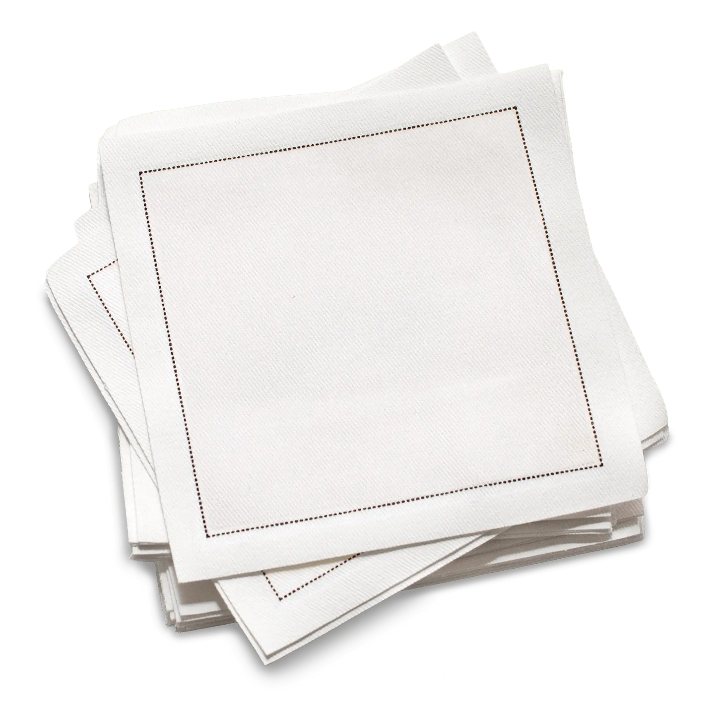 Cotton Cocktail Napkins - Ecru - Five Star Napkins