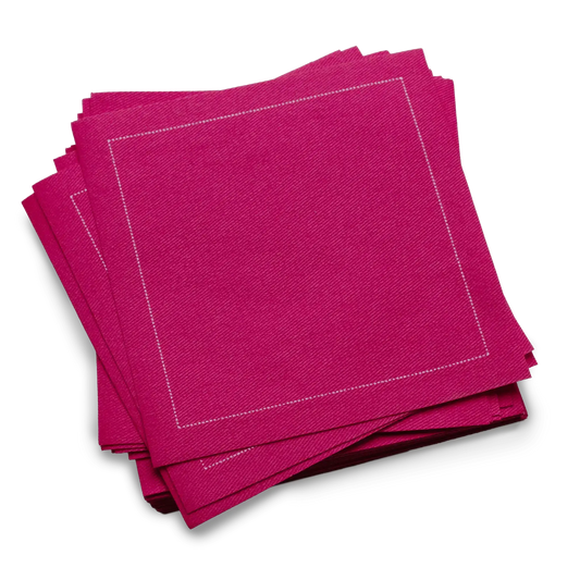 Cotton Cocktail Napkins - Sorbet - Five Star Napkins
