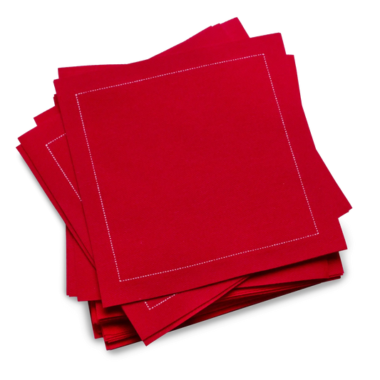 Cotton Cocktail Napkins - Toreador - Five Star Napkins