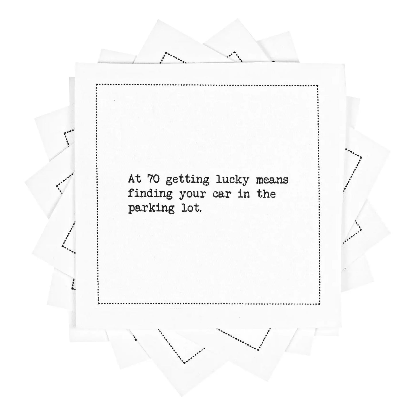 🎁 70th Birthday Quotes (100% off) - Five Star Napkins