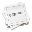 Universal Birthday Quotes Napkins