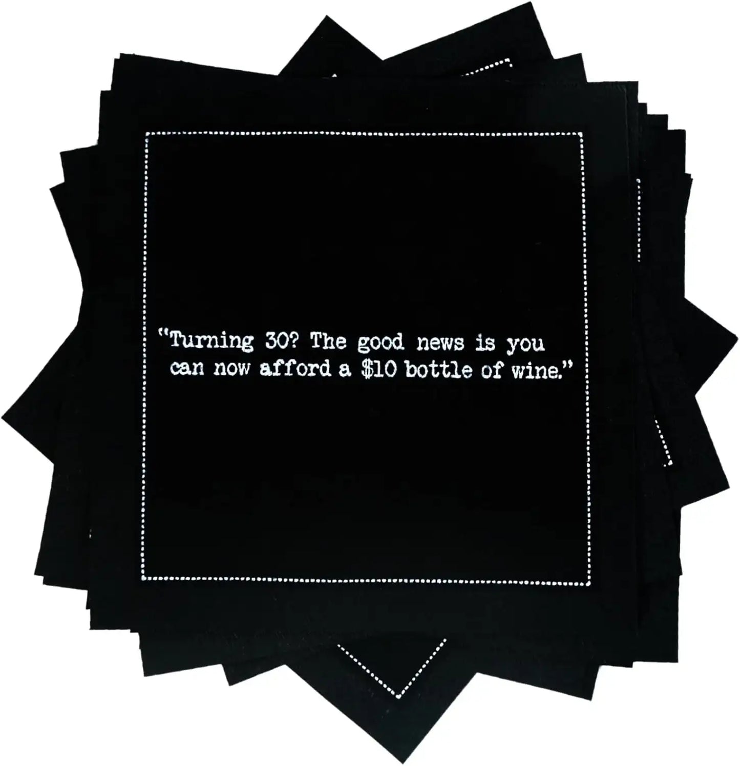 🎁 30th Birthday Quotes (100% off) - Five Star Napkins