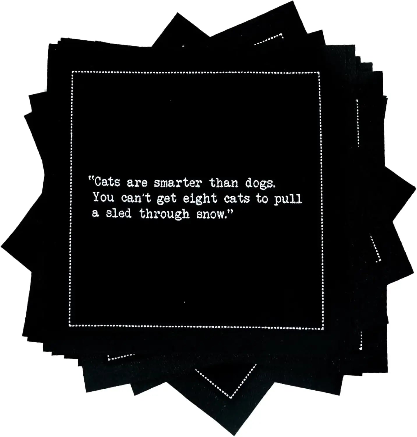 🎁 Cat Quotes (100% off) - Five Star Napkins
