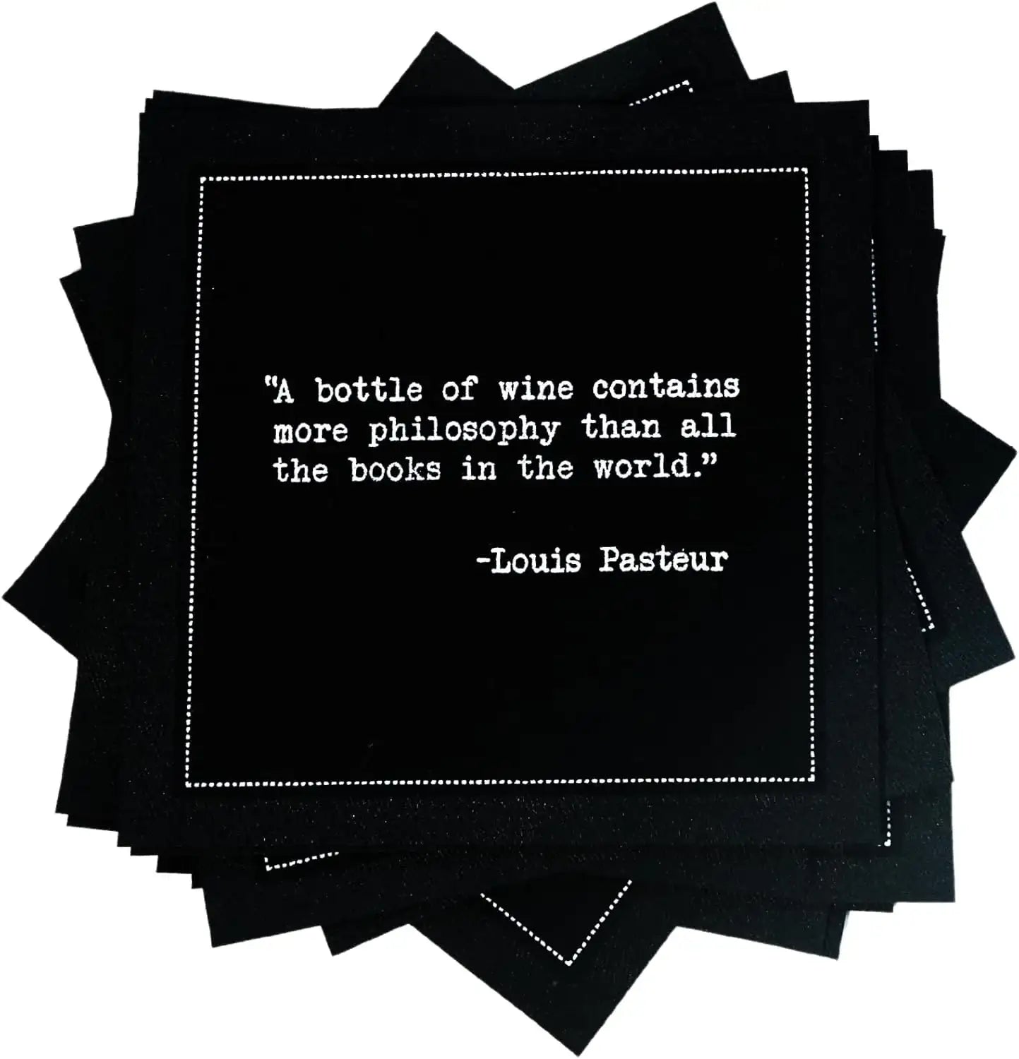 🎁 Drinking Quotes II (100% off) - Five Star Napkins