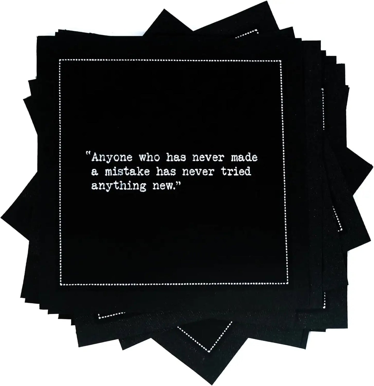 🎁 Einstein Quotes (100% off) - Five Star Napkins