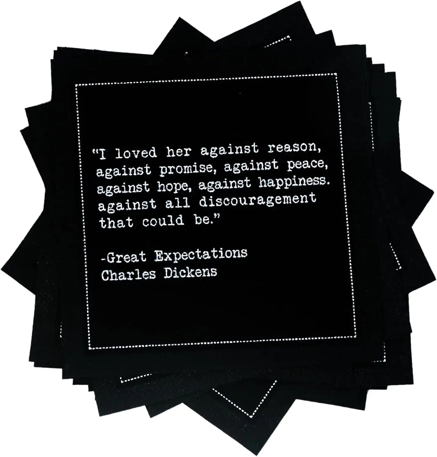 🎁 Love Quotes (100% off) - Five Star Napkins