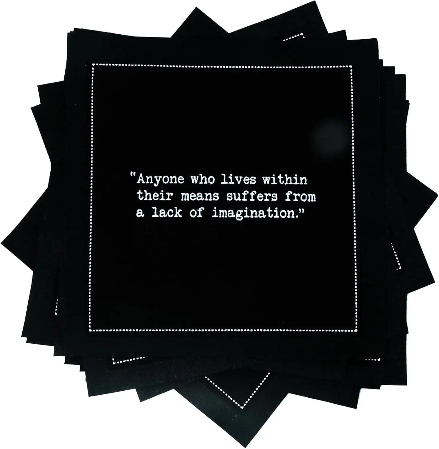🎁 Oscar Wilde Quotes (100% off) - Five Star Napkins