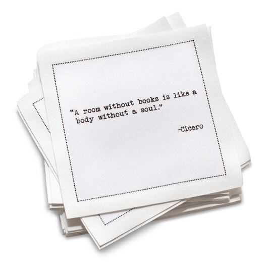 Book Club Quotes Napkins - Five Star Napkins
