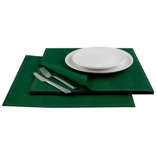 British Racing Green Premium Dinner Napkins - Case - Five Star Napkins