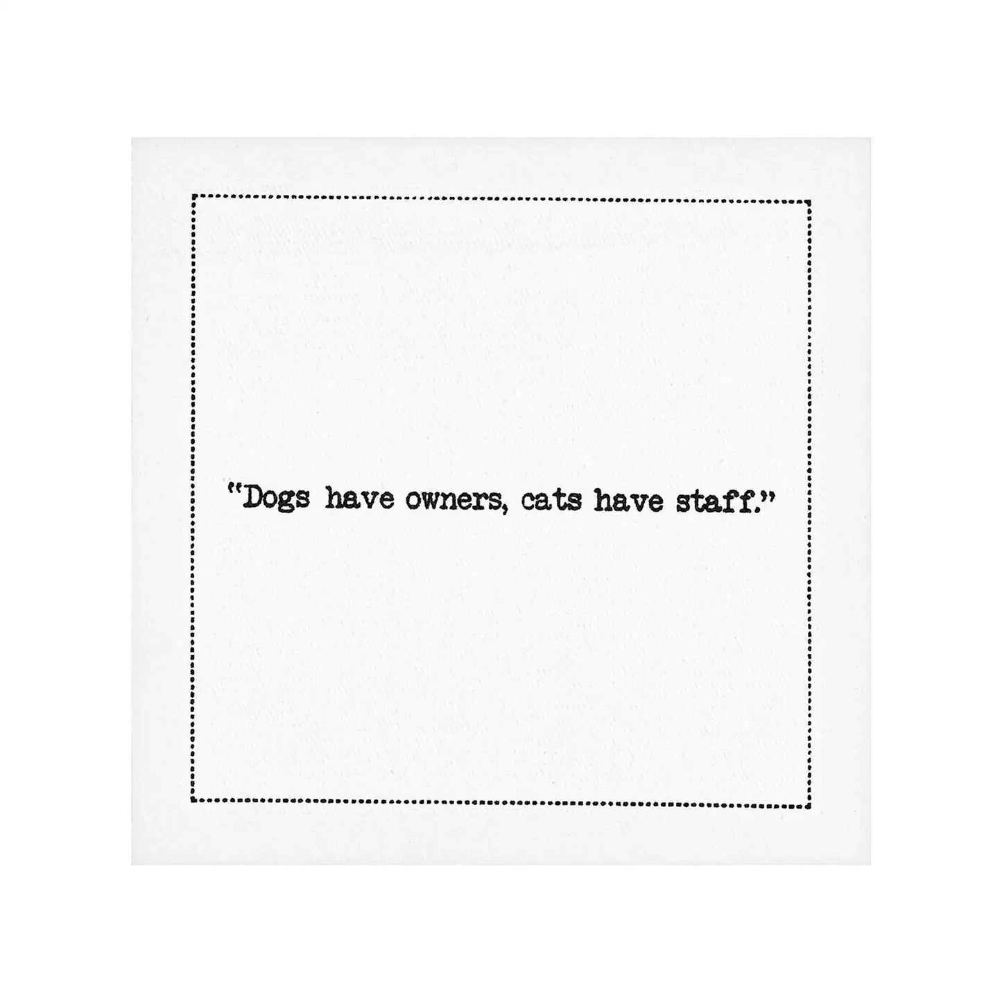 Cat Quotes Napkins - Case - Five Star Napkins