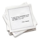Champagne Drinking Quotes Napkins