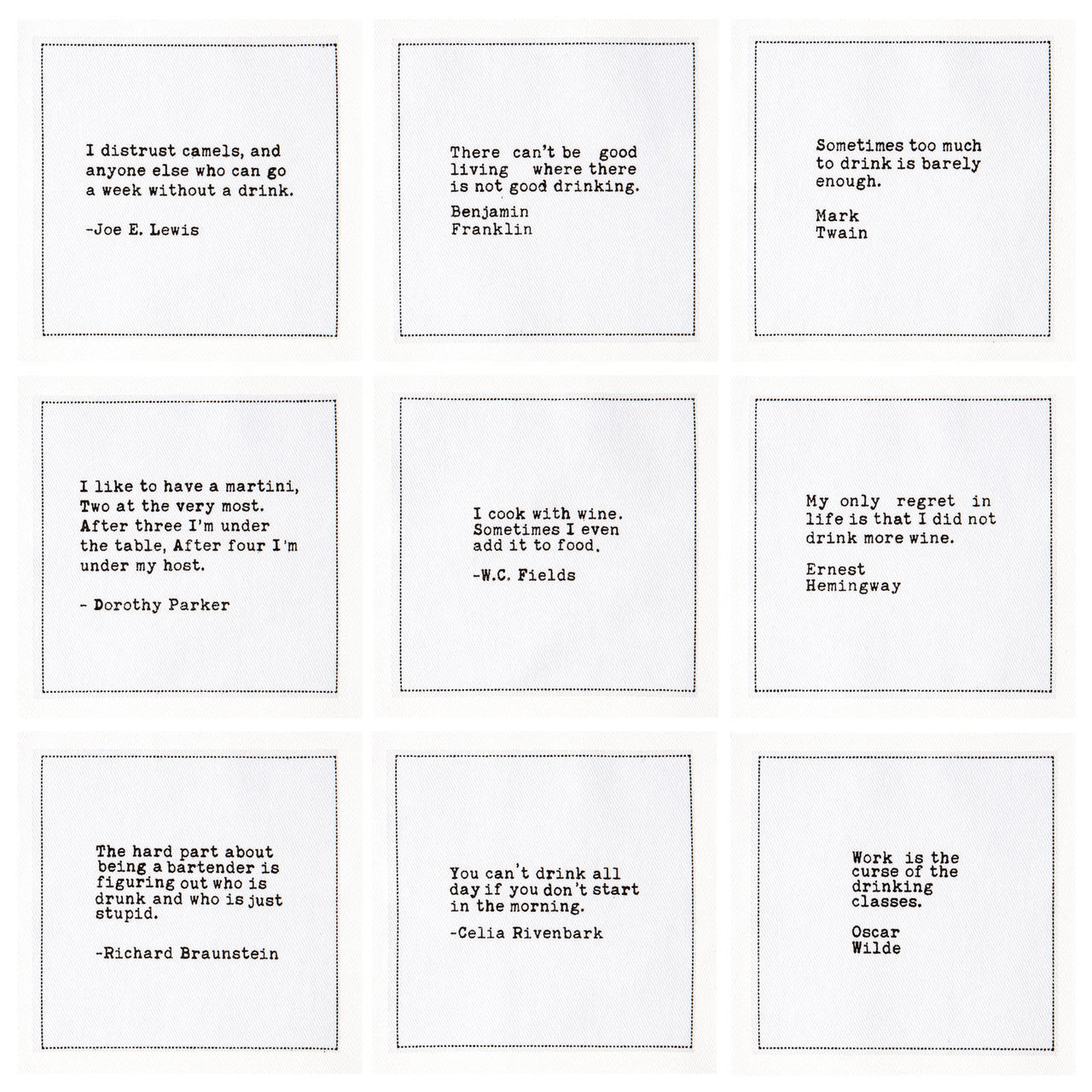 Drinking Quotes - Case