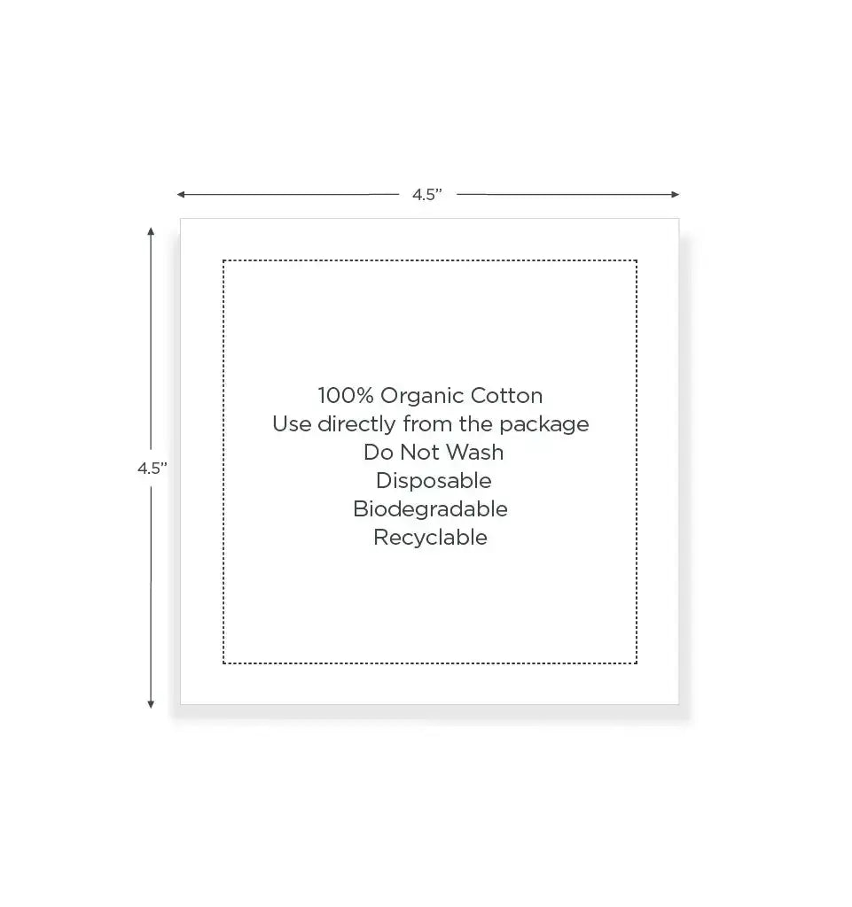 Cotton Cocktail Napkin - White - Five Star Napkins