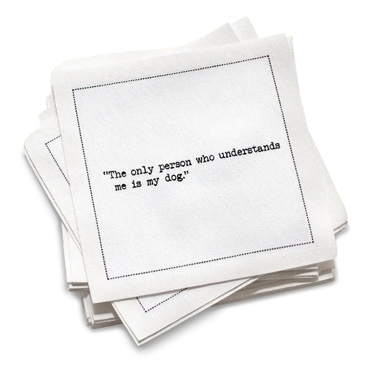 Dog Quotes Napkins - Five Star Napkins