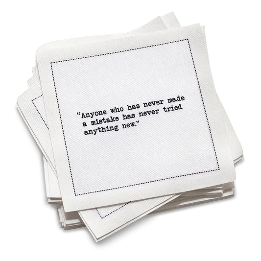Einstein Quotes Napkins - Case - Five Star Napkins