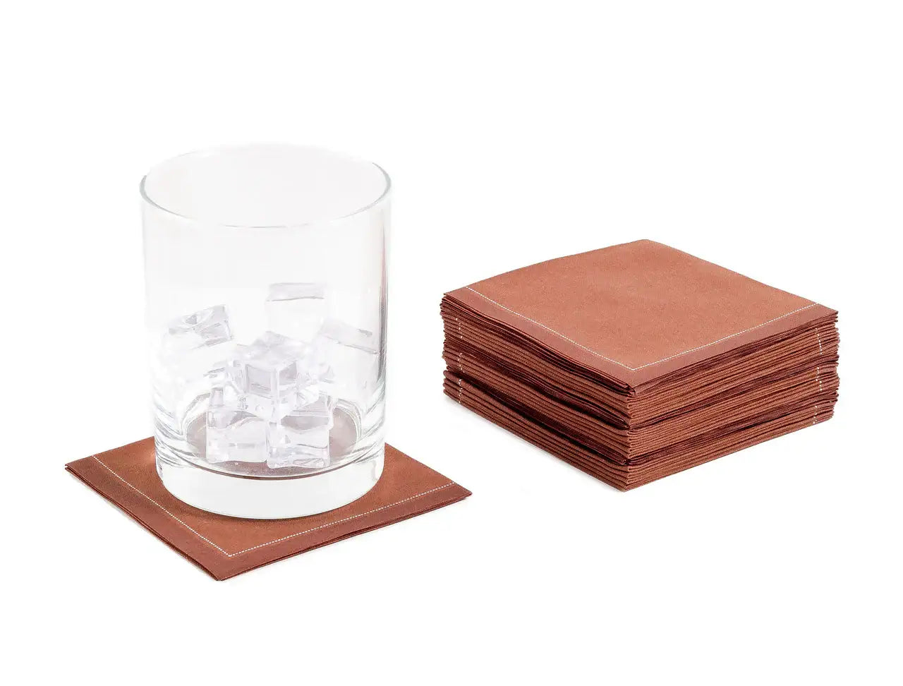 Friar Brown 1/4 Fold Cocktail Napkins - Five Star Napkins