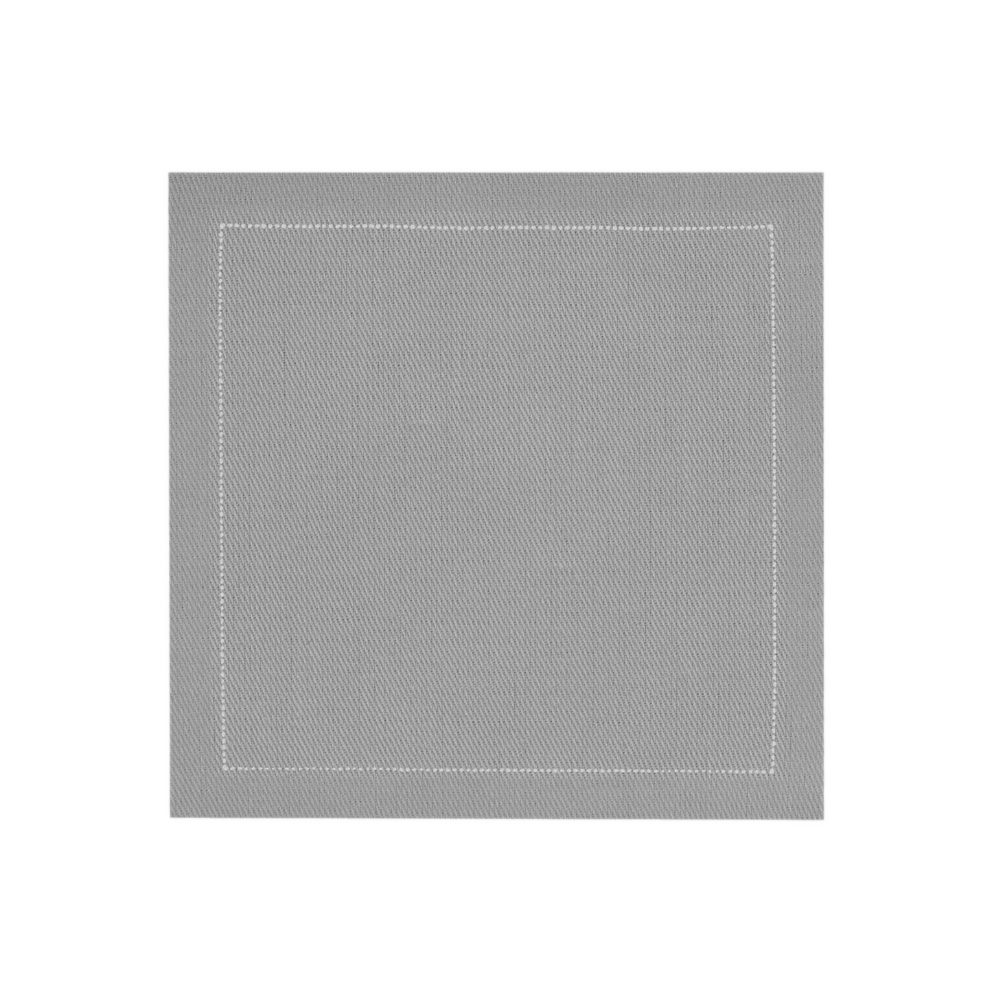 Cotton Cocktail Napkin - Grey