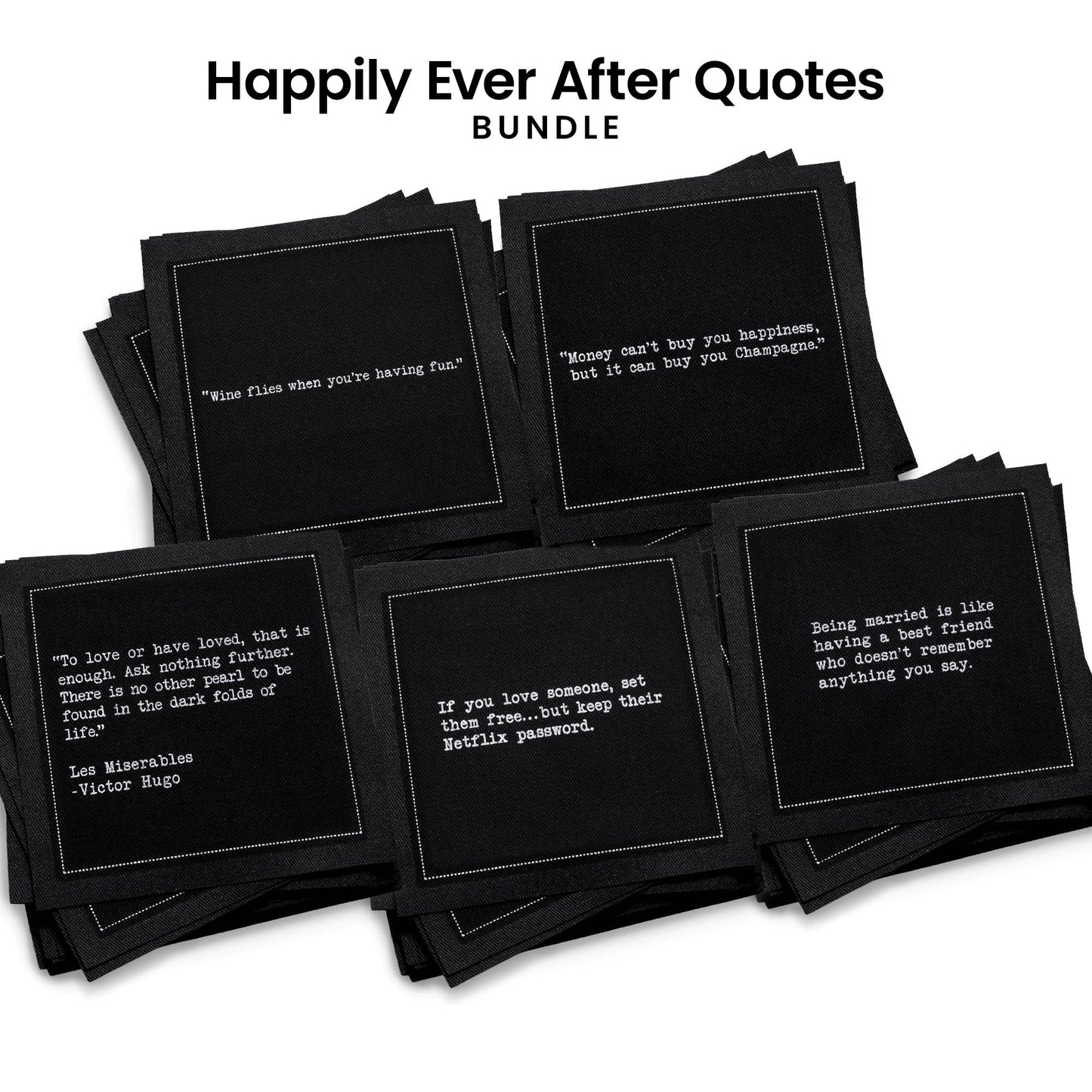 Happily Ever After Napkins Bundle