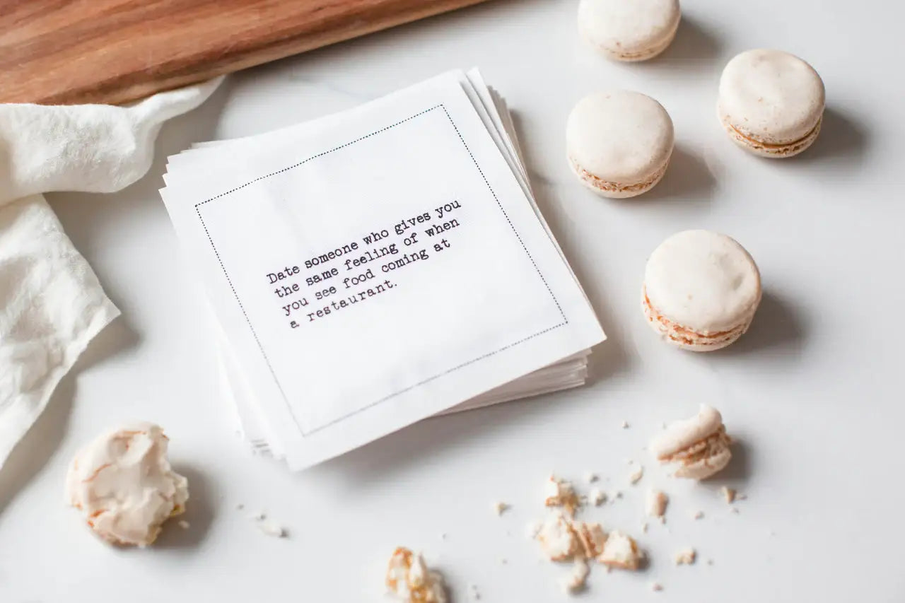 Relationship Quotes Napkins - Five Star Napkins