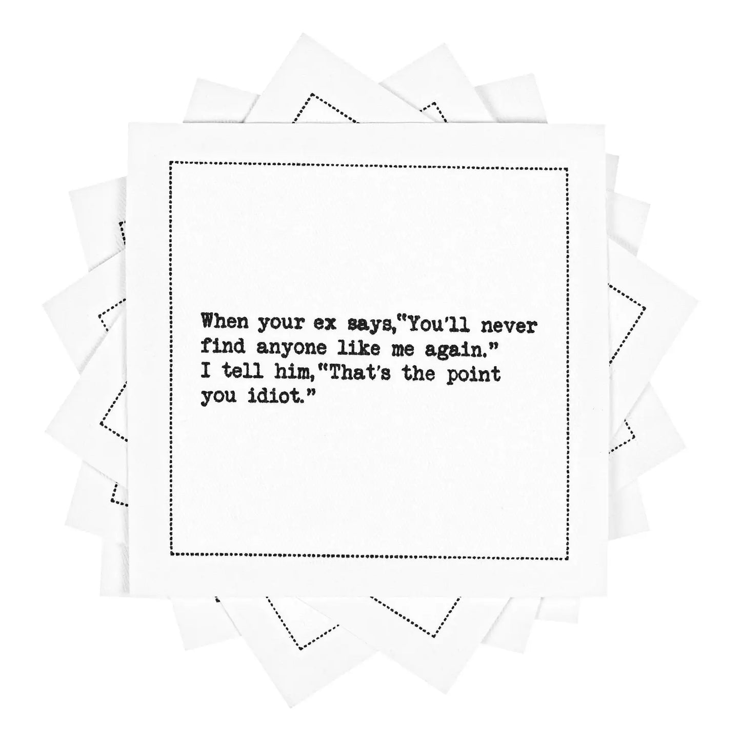 🎁 Inappropriate Thoughts Quotes (100% off) - Five Star Napkins