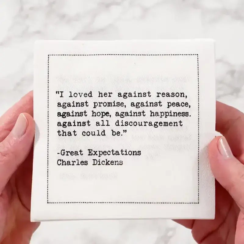 Love Quotes Napkins - Case - Five Star Napkins
