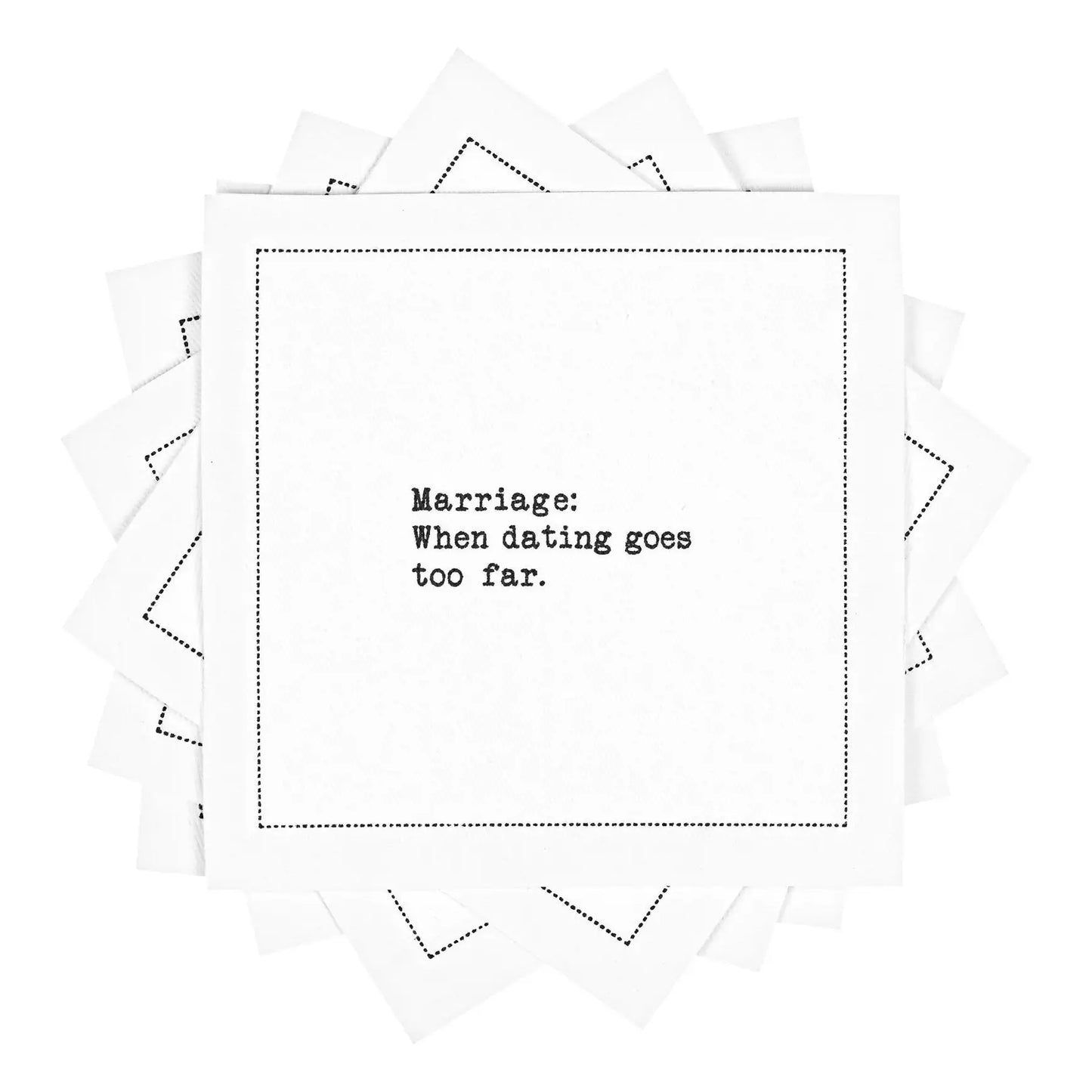 🎁 Marriage Quotes (100% off) - Five Star Napkins