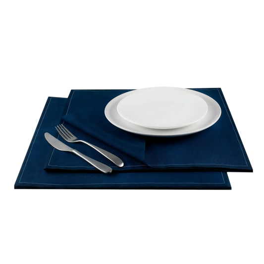 Midnight Blue Premium Dinner Napkins - Case - Five Star Napkins
