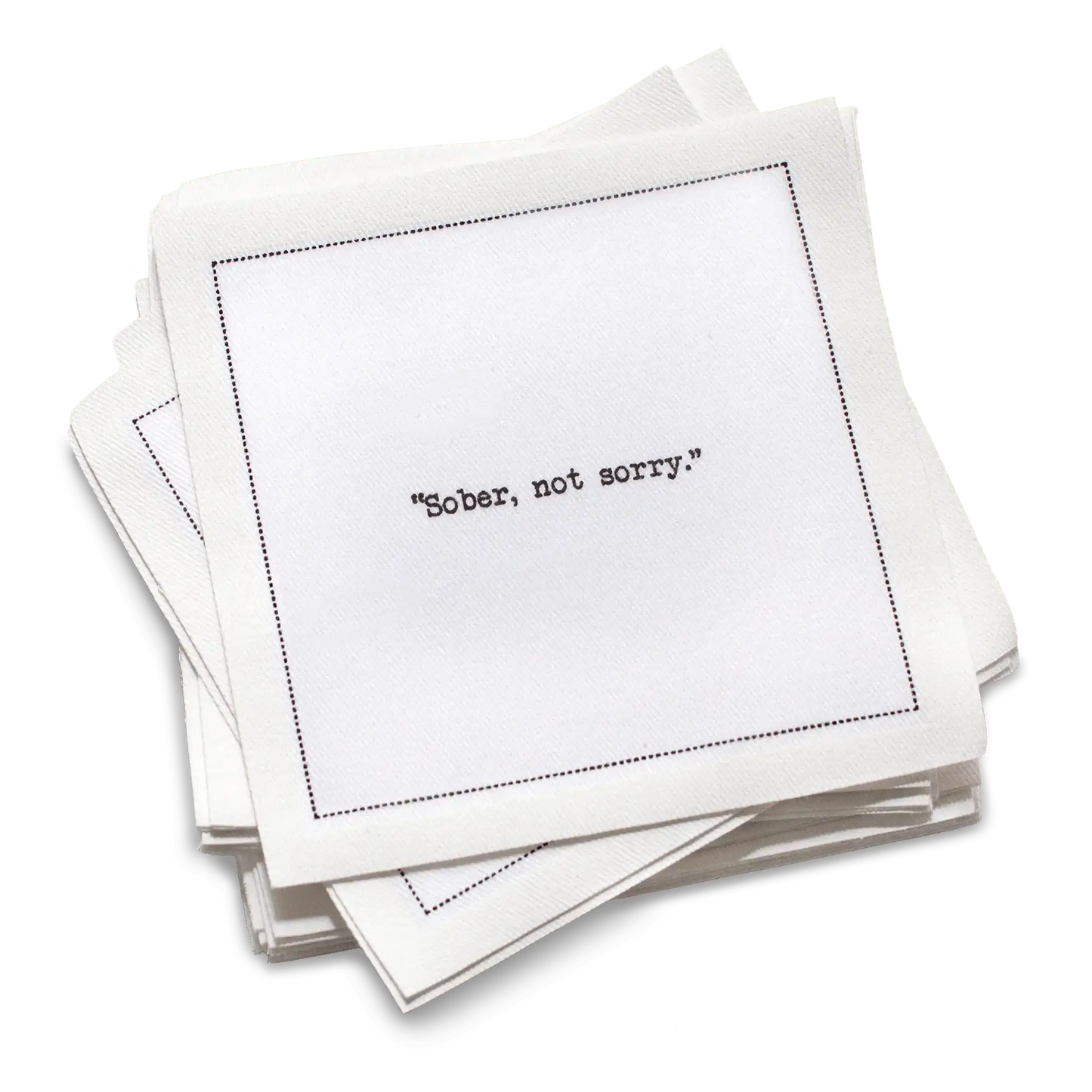 Mocktail Quotes Napkins - Case - Five Star Napkins