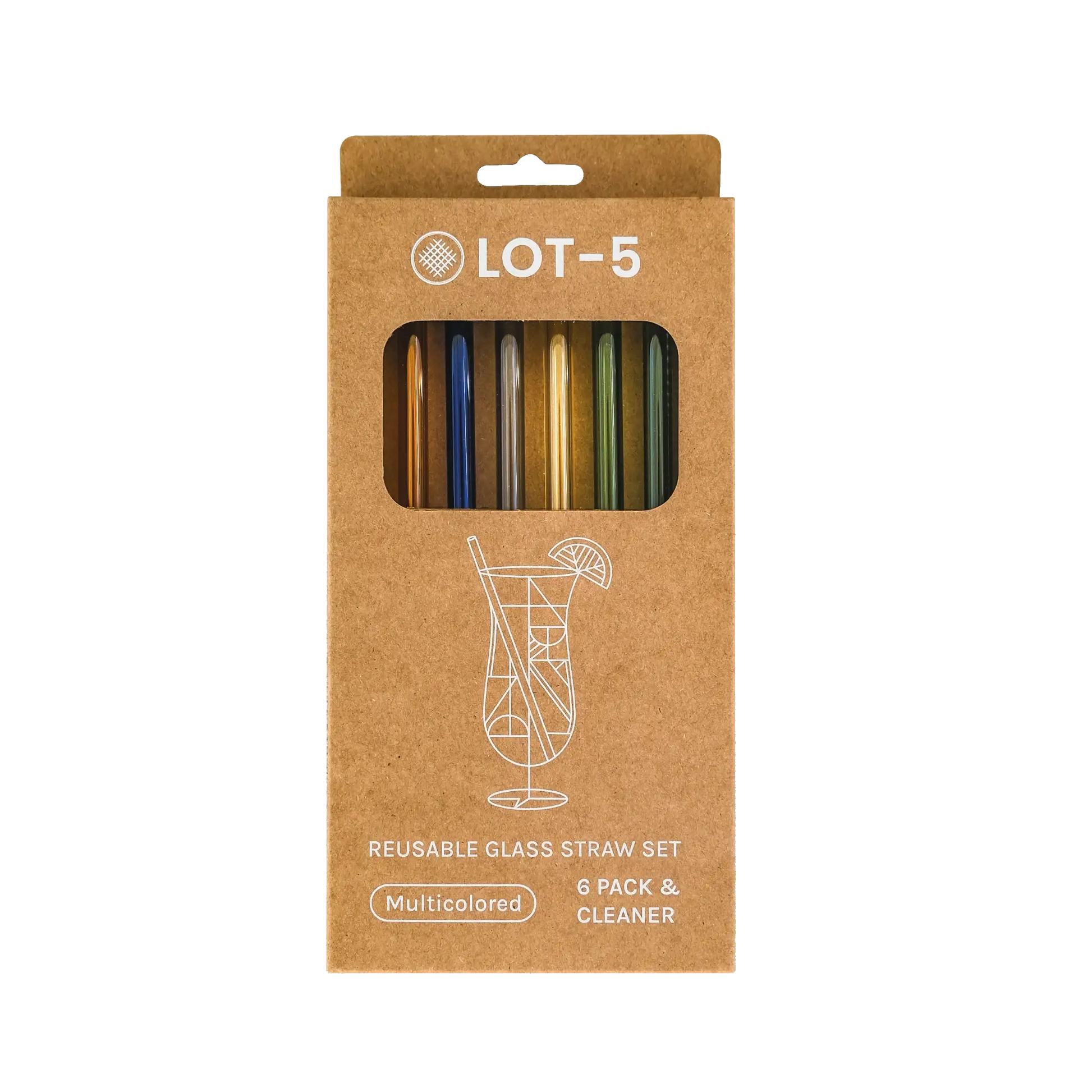 Waikīkī Glass Straws - Five Star Napkins