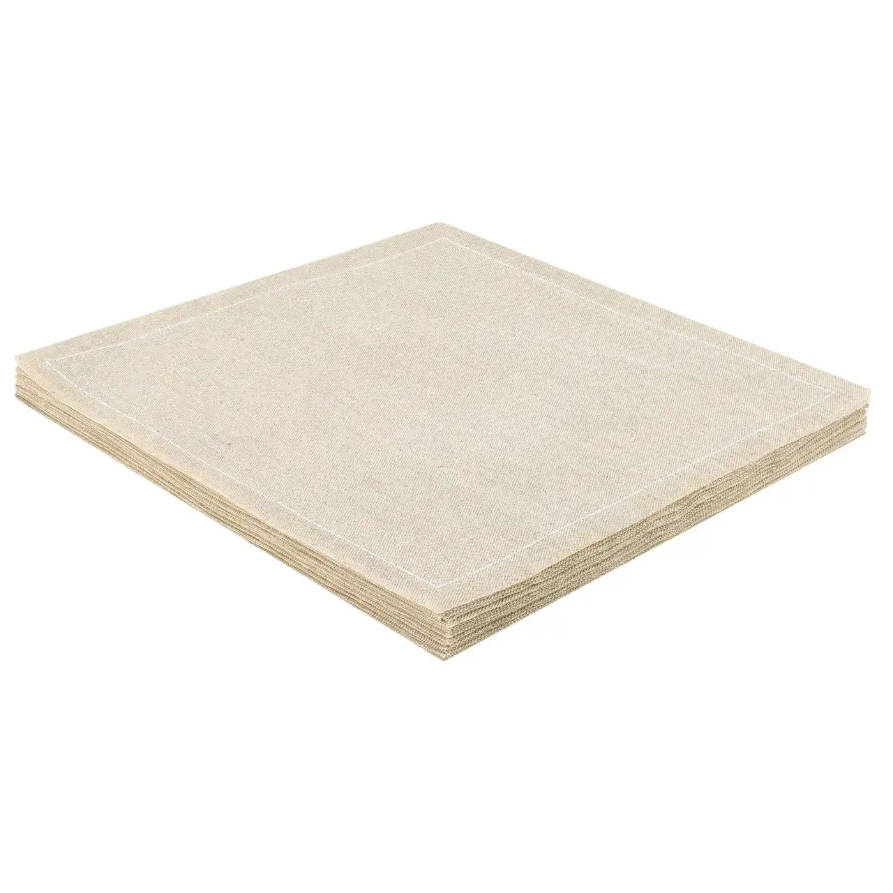 Natural Linen Luncheon Napkins - Five Star Napkins