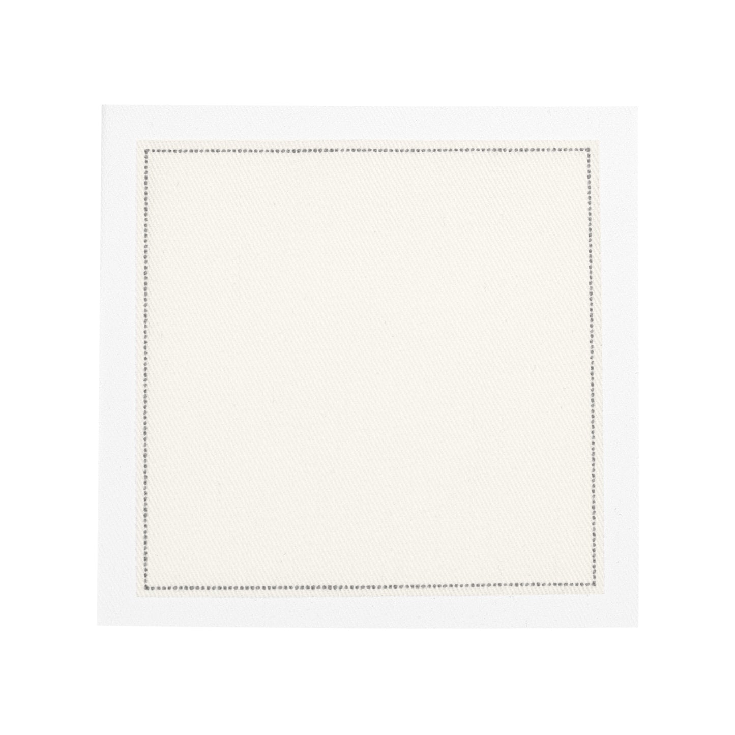 Cotton Cocktail Napkin - Nude