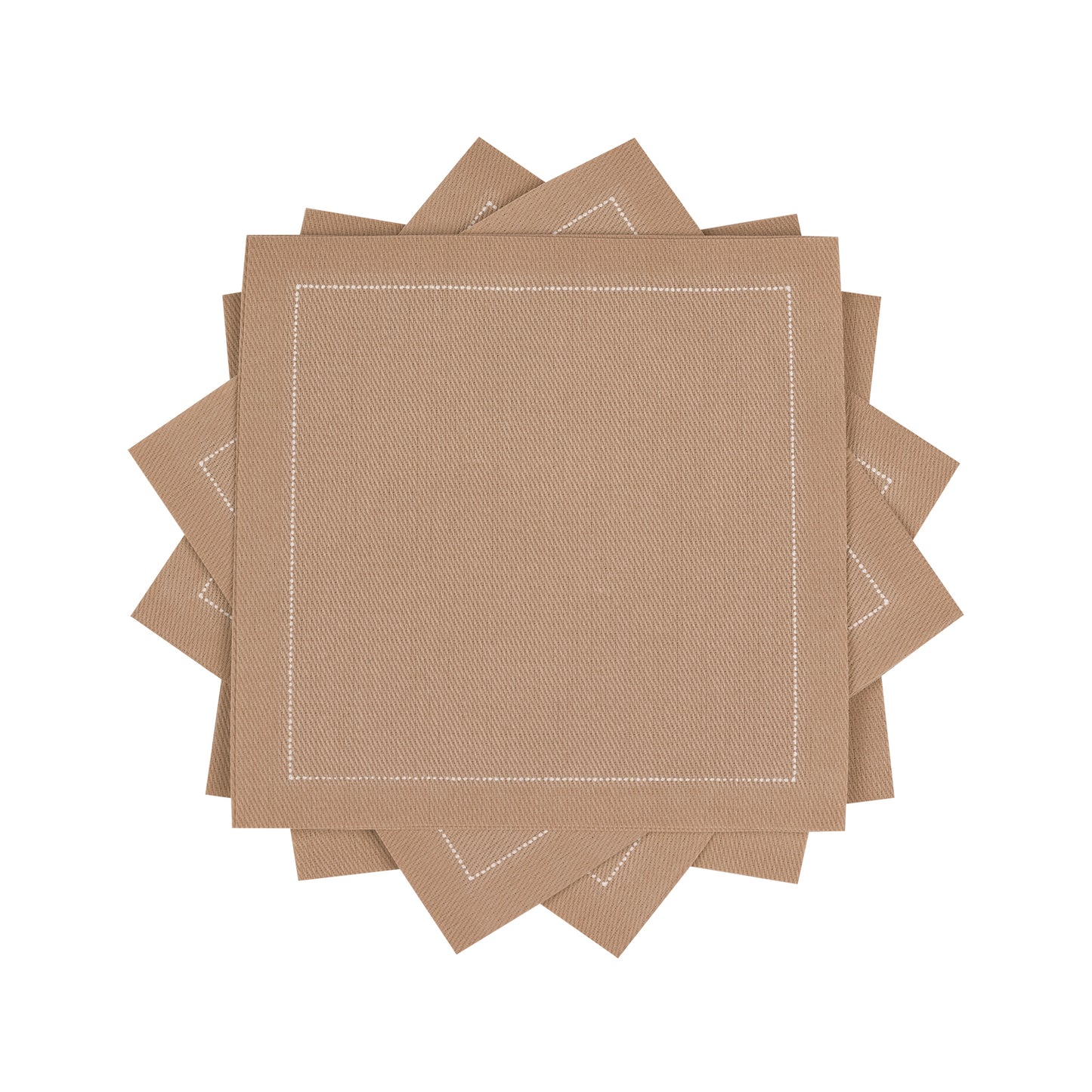 Cotton Cocktail Napkin - Sand