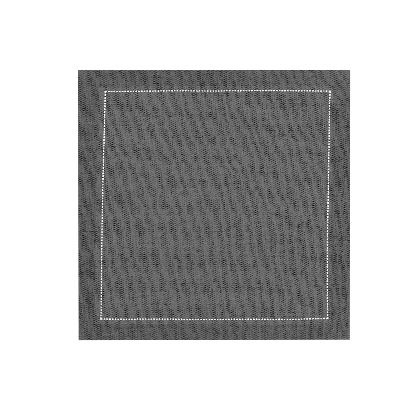 Cotton Cocktail Napkin - Anthracite Grey
