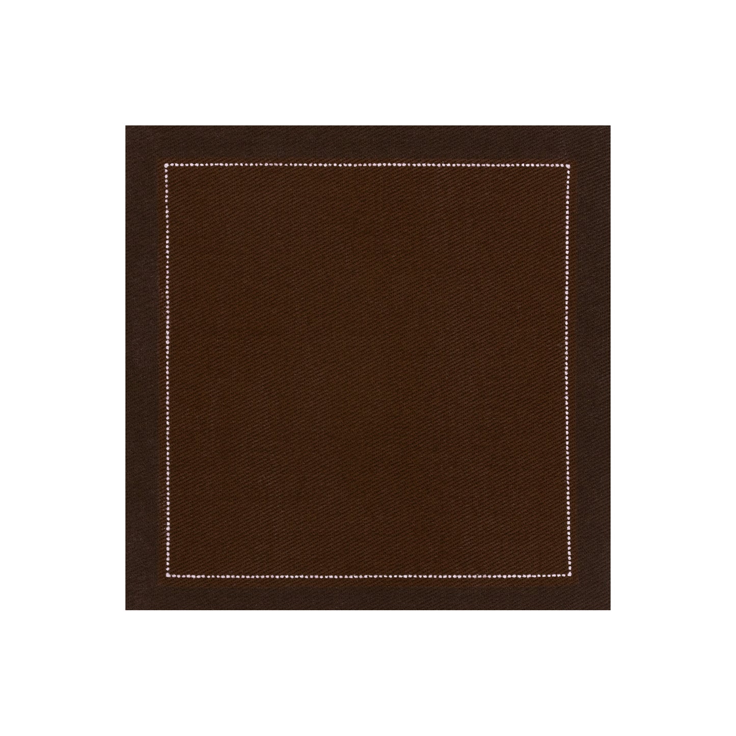 Cotton Cocktail Napkin - Friar Brown