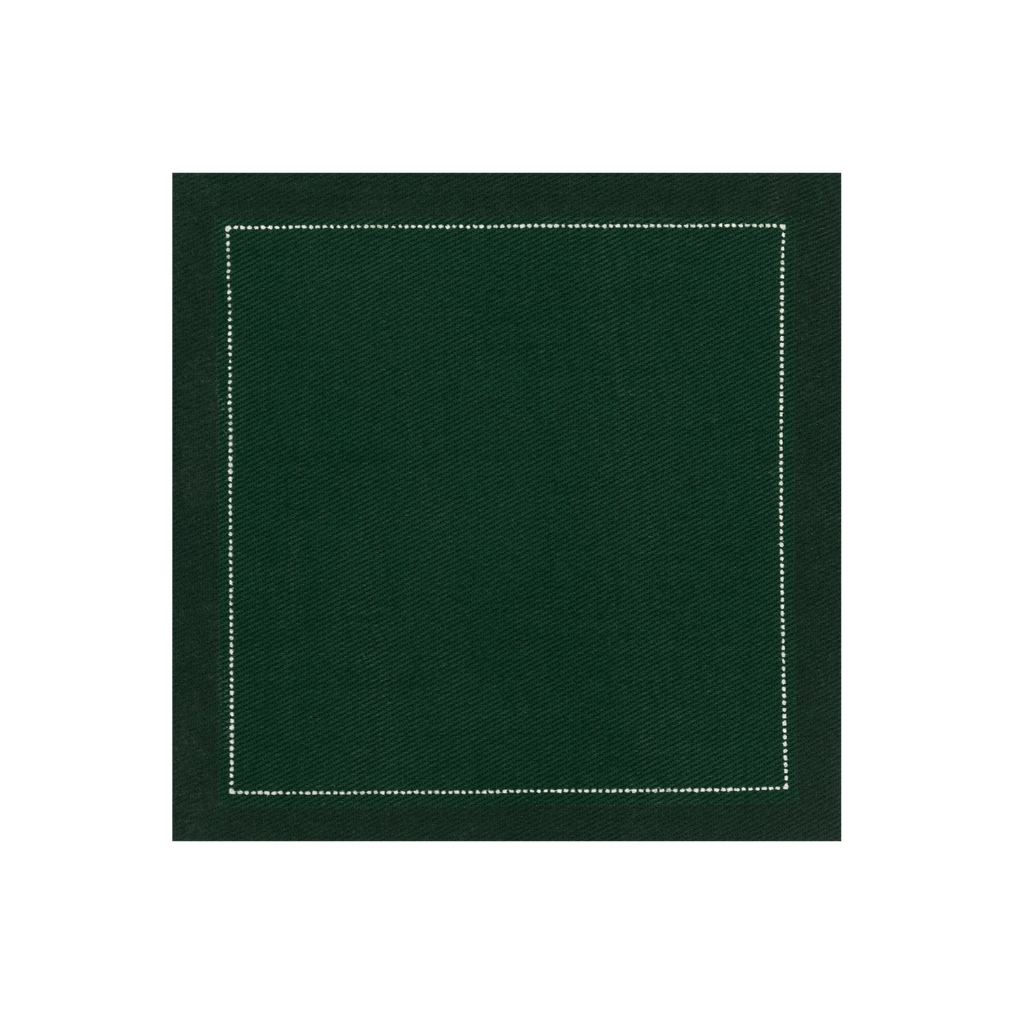 Cotton Cocktail Napkin - British Racing Green