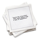Oscar Wilde Quotes Napkins