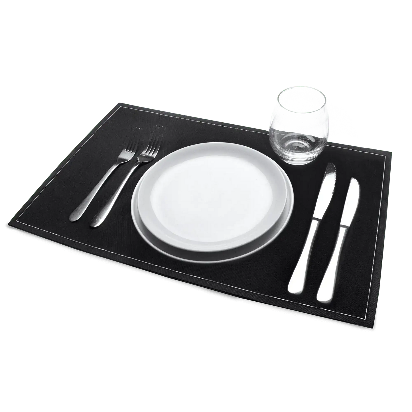 Black Placemat Napkins - Case - Five Star Napkins