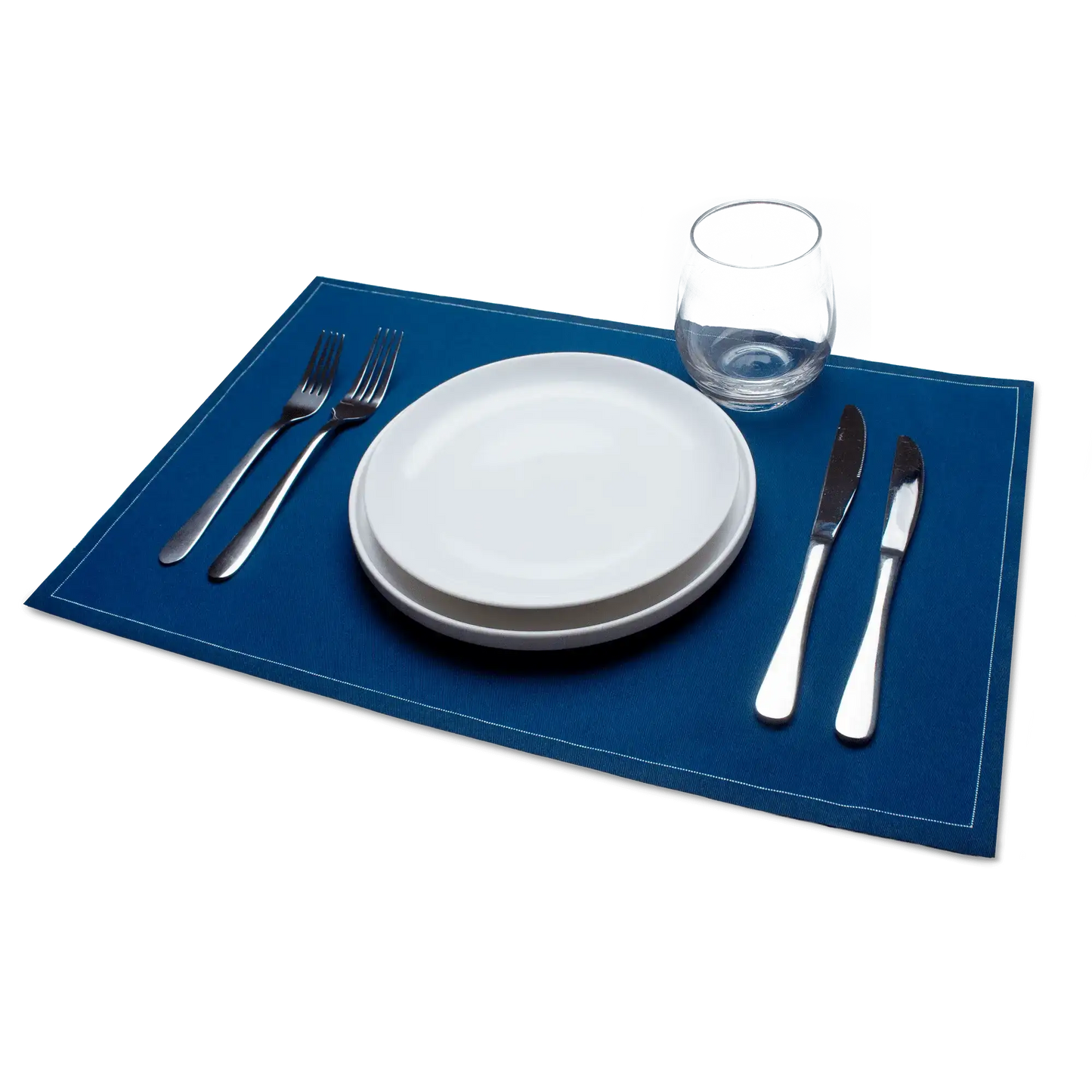Midnight Blue Placemat Napkins - Five Star Napkins