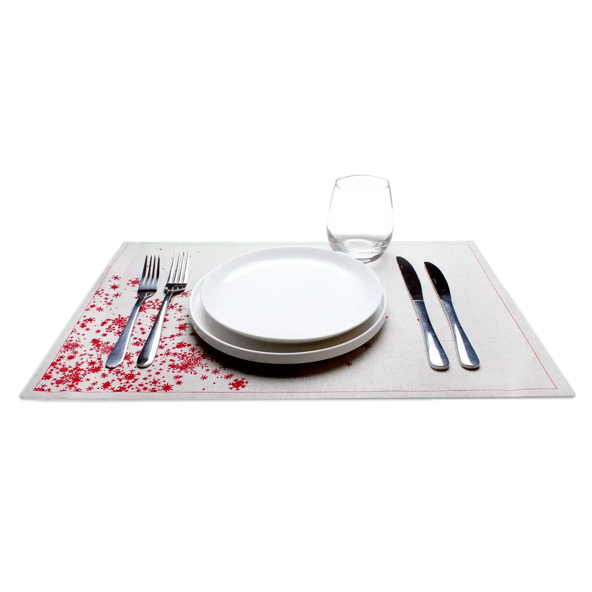 Natural Snowflake Cascade Placemat Napkins - Case - Five Star Napkins