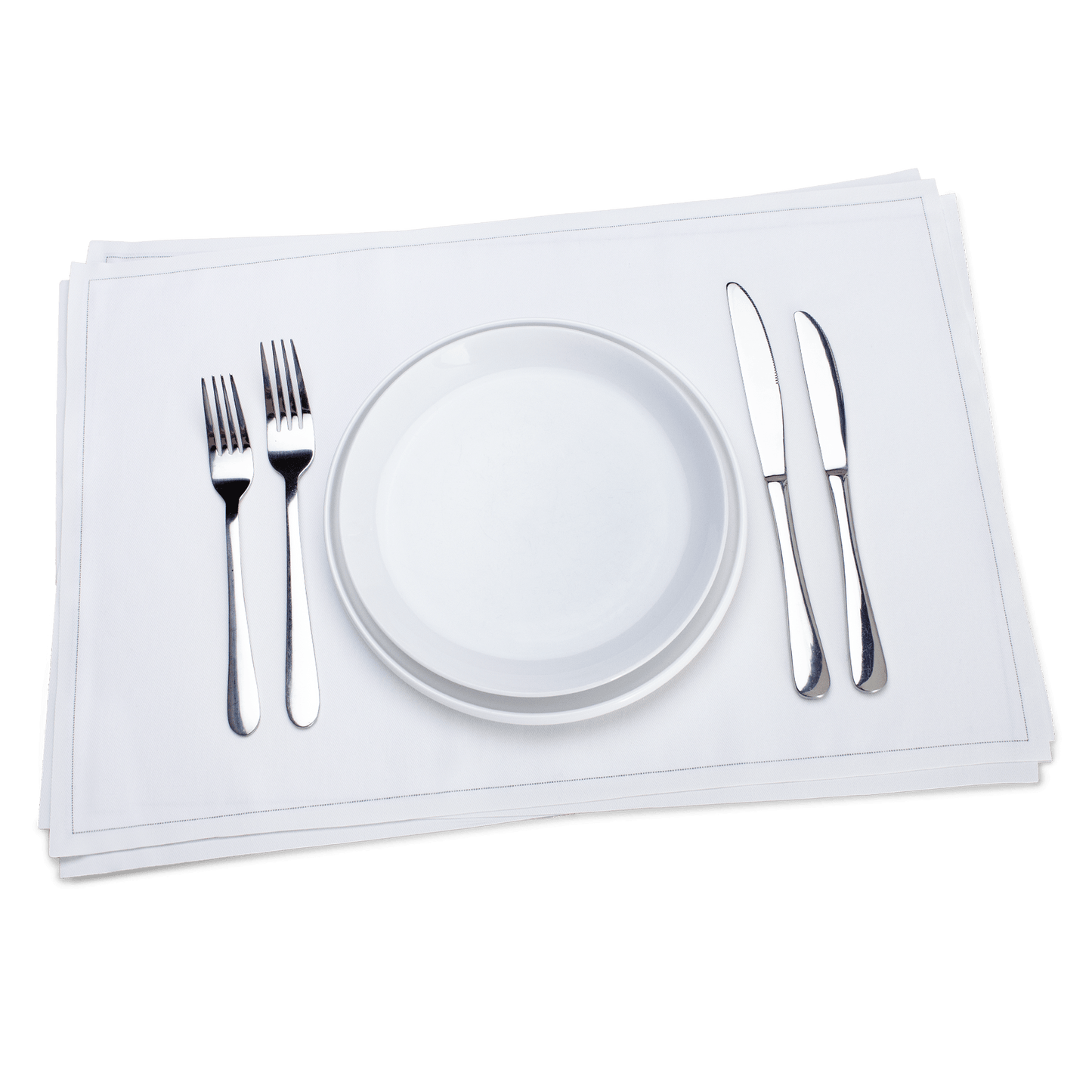 White Placemat Napkins - Case