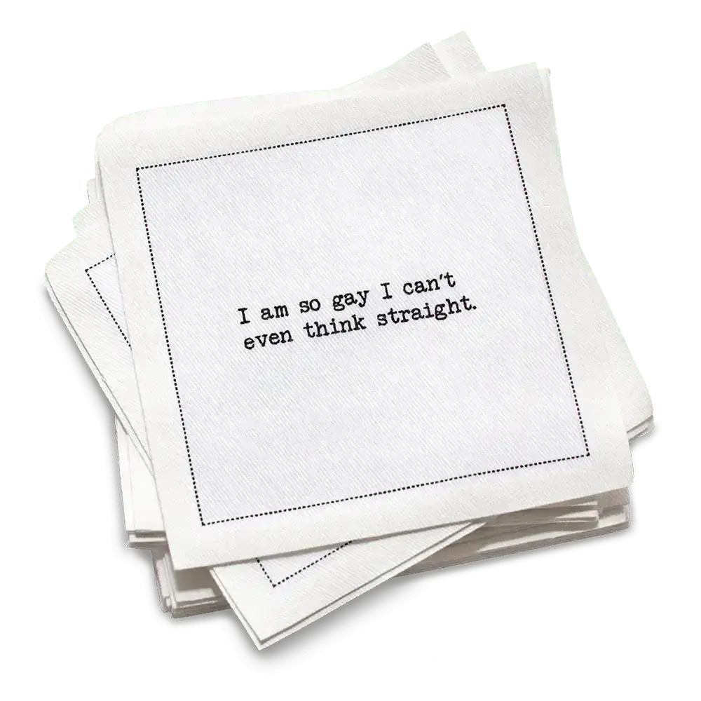 Pride Quotes Napkins - Case - Five Star Napkins