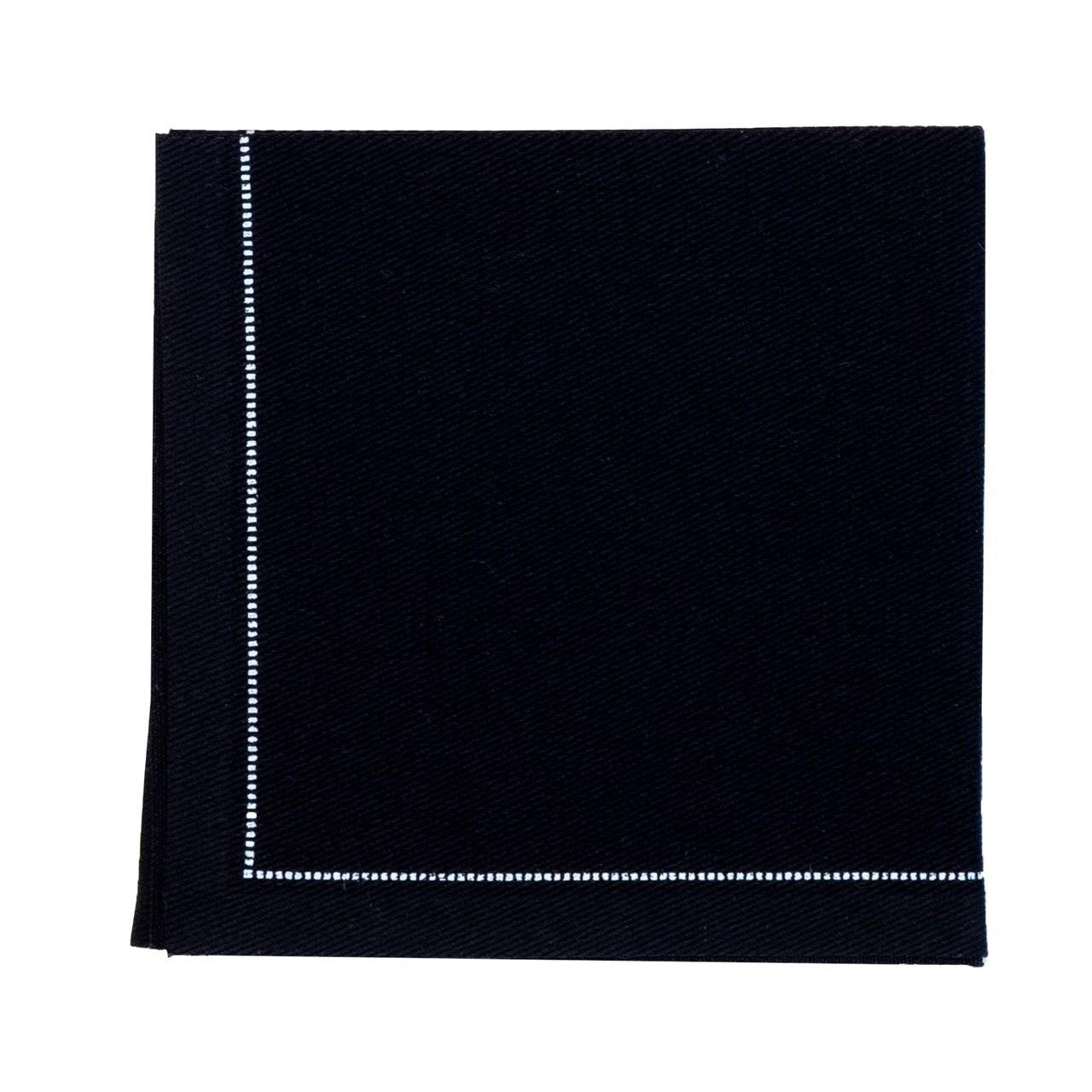 Black 1/4 Fold Cocktail