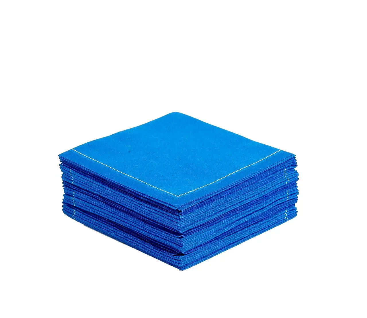 Royal Blue 1/4 Fold Cocktail Napkins - Five Star Napkins