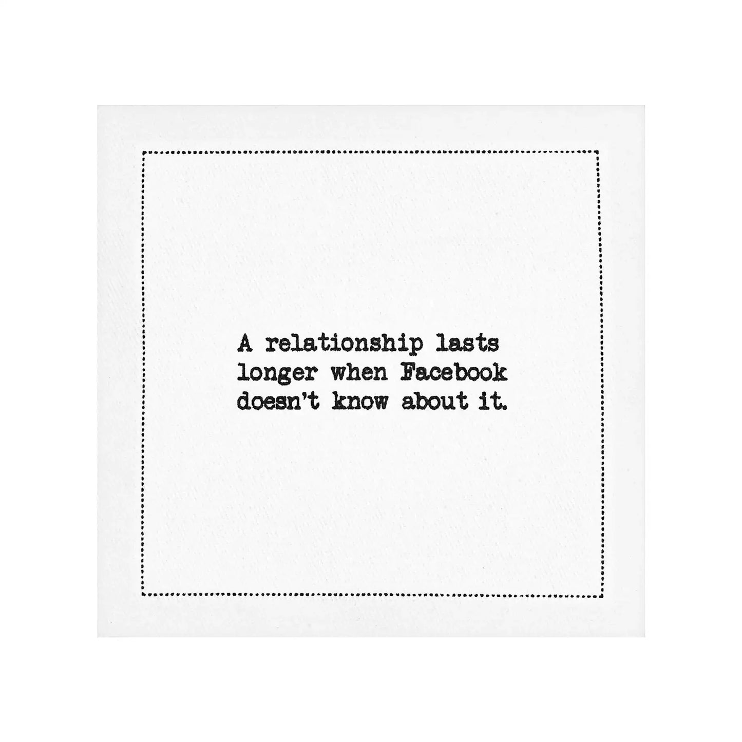 Relationship Quotes Napkins - Case - Five Star Napkins