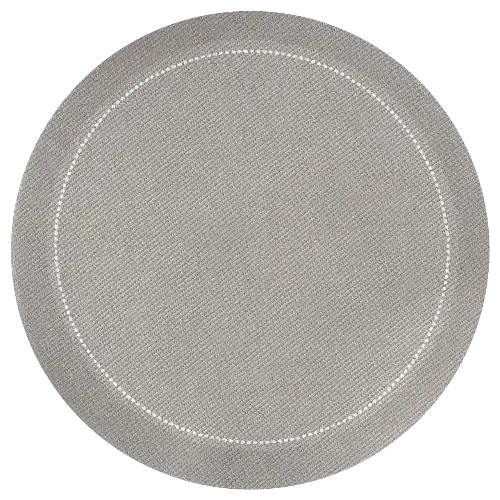4" Round Cocktail Napkins - Grey - Five Star Napkins